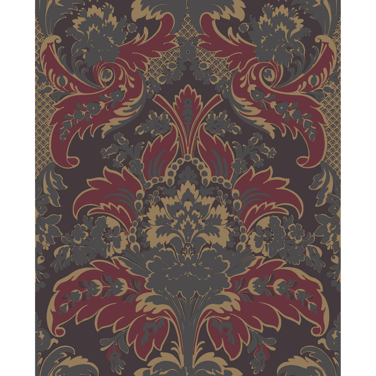 Cole & Son ALDWYCH RED AND GOLD Wallpaper