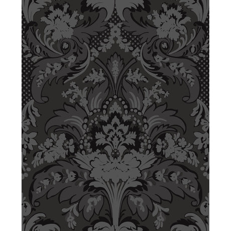 Cole & Son ALDWYCH BLACK AND GRAPHITE Wallpaper