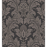 Cole & Son BLAKE BLACK AND GRAPHITE Wallpaper
