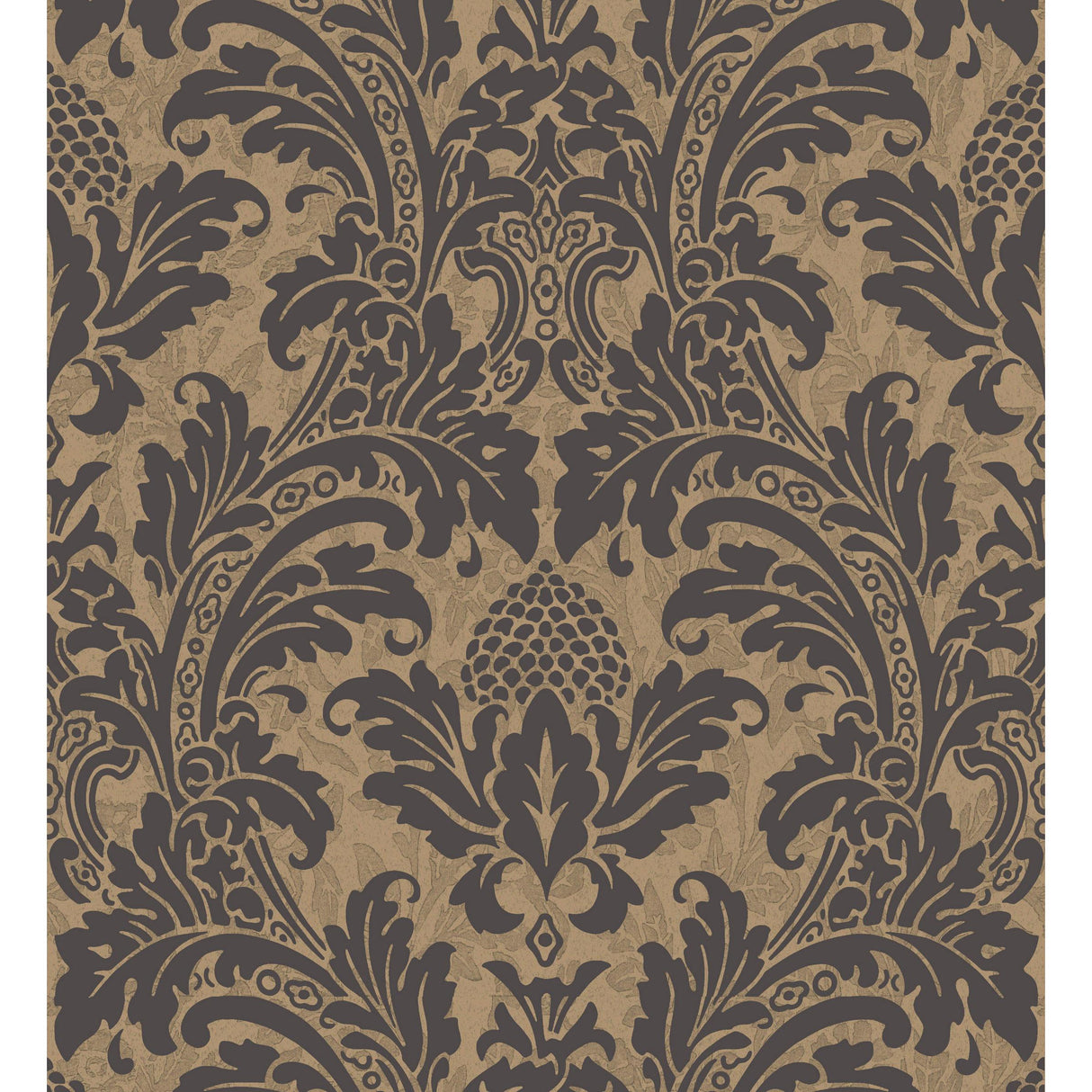 Cole & Son BLAKE BLACK AND GOLD Wallpaper