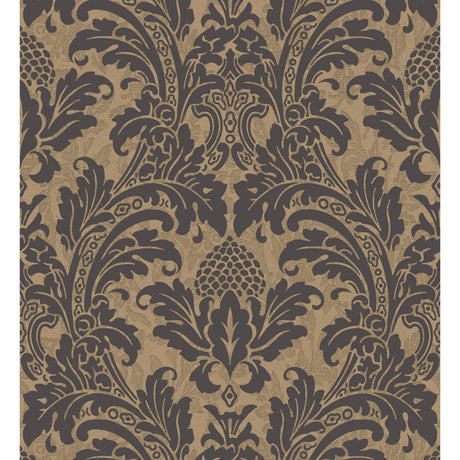 Cole & Son BLAKE BLACK AND GOLD Wallpaper