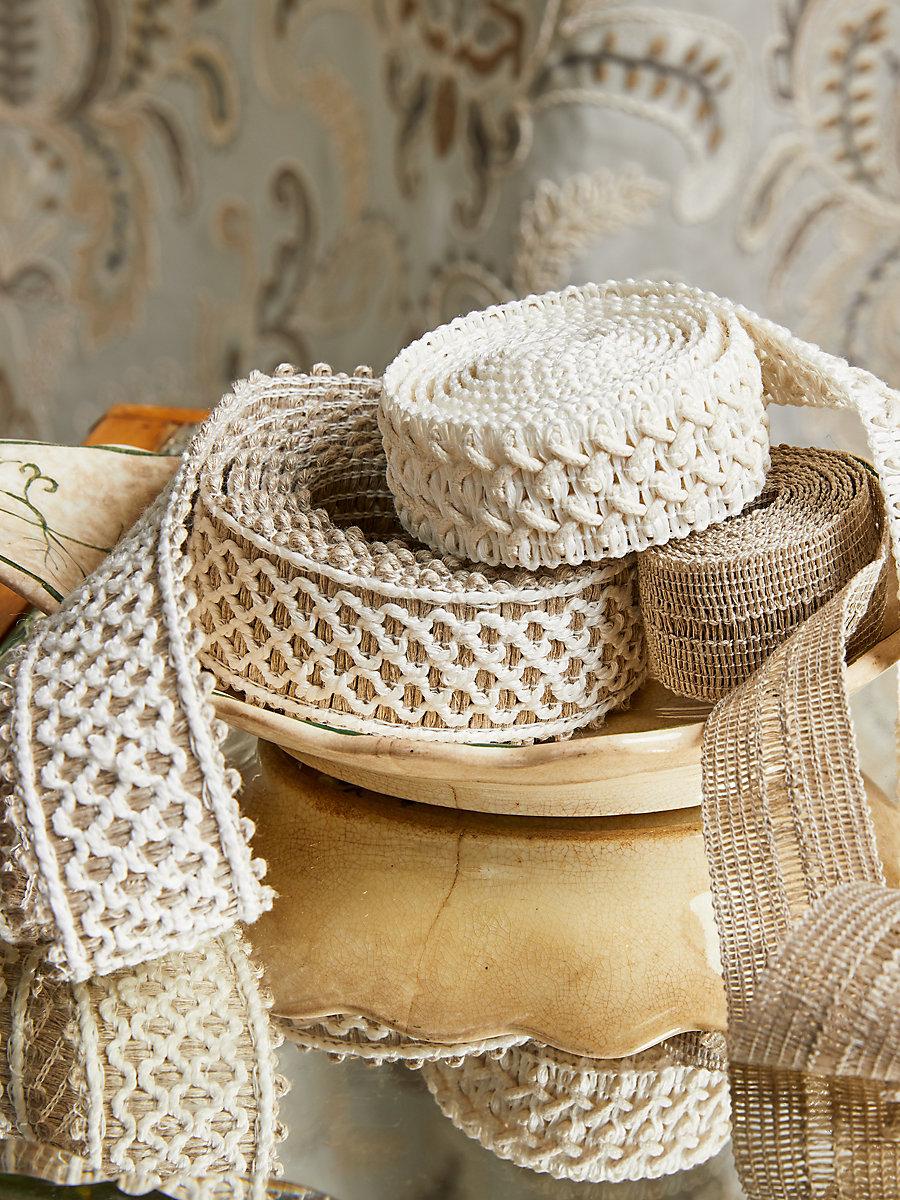 Scalamandre Katja Linen Tape Natural Trim