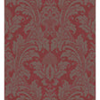 Cole & Son BLAKE RED AND SILVER Wallpaper