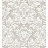 Cole & Son BLAKE WHITE AND SILVER Wallpaper