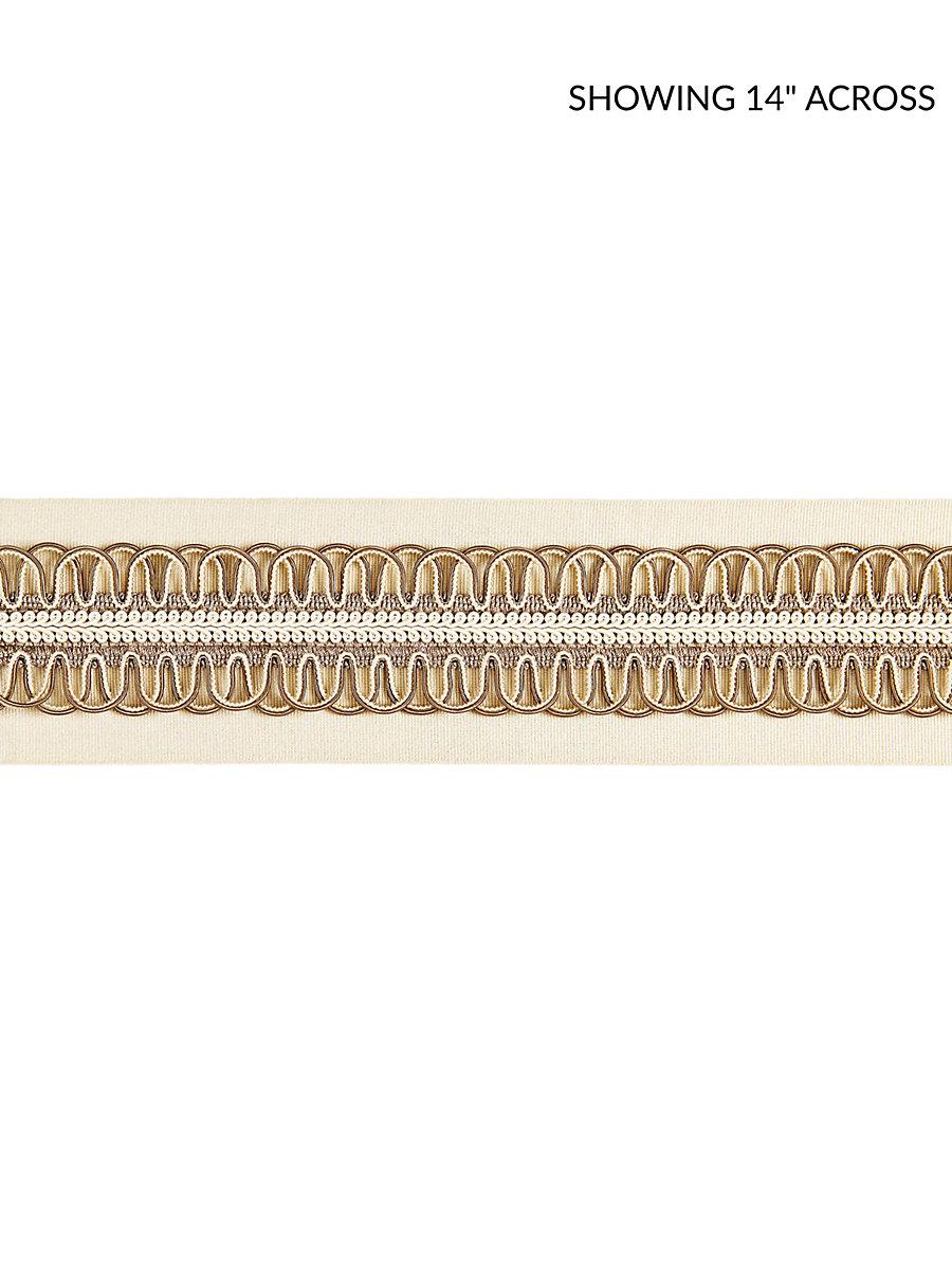 Scalamandre Colette Braided Tape Bisque Trim