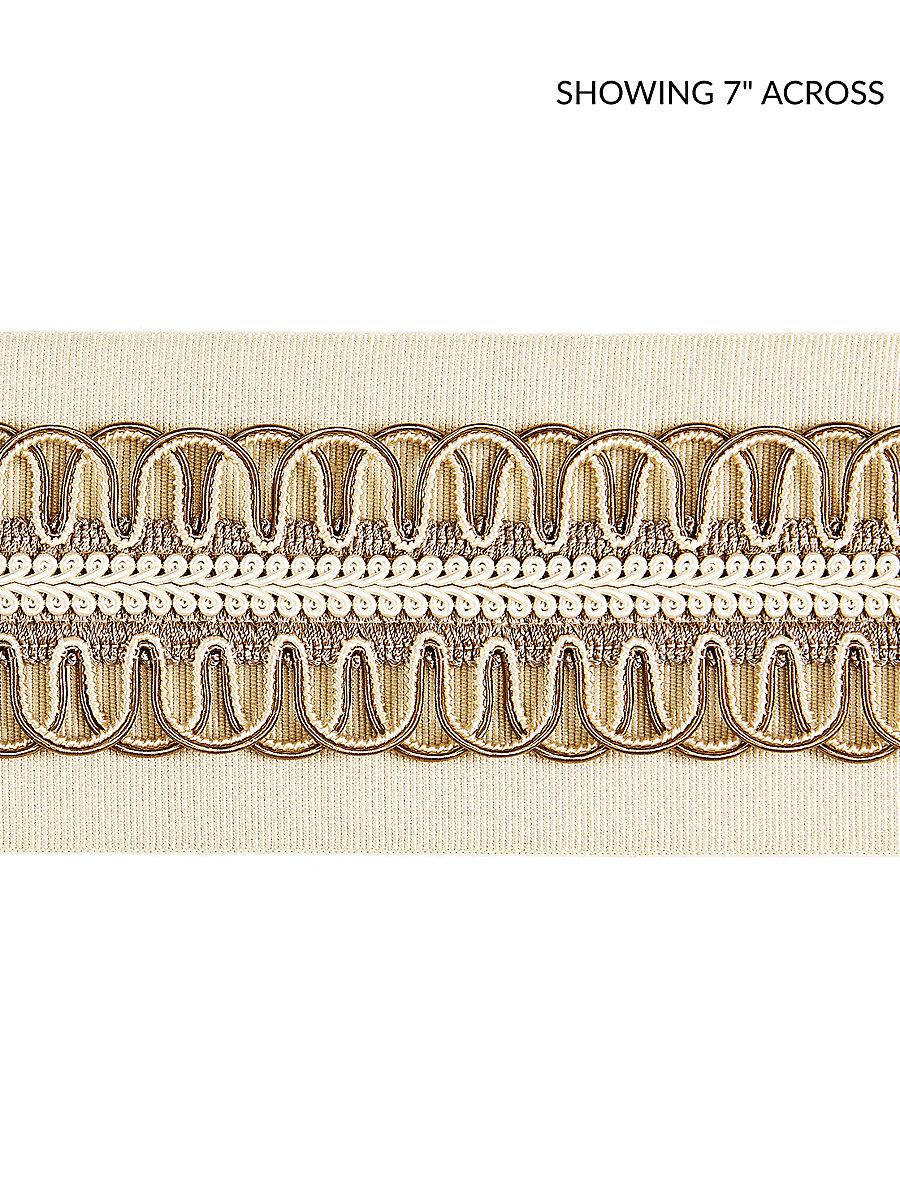 Scalamandre Colette Braided Tape Bisque Trim