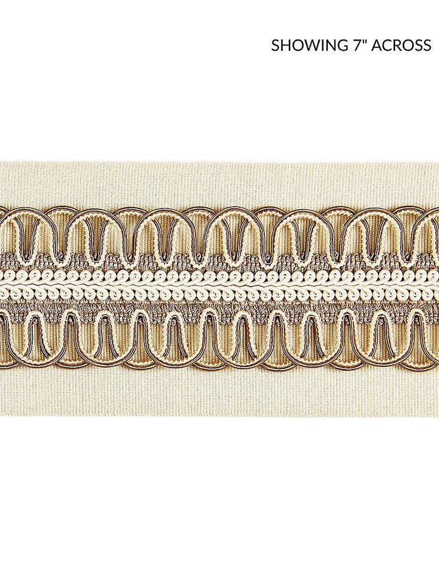 Scalamandre Colette Braided Tape Bisque Trim