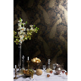 Cole & Son BYRON BLACK AND GOLD Wallpaper