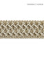 Scalamandre Kaarina Linen Braid Natural Trim