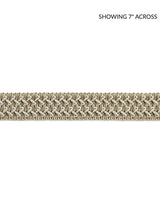 Scalamandre Kaarina Linen Braid Natural Trim