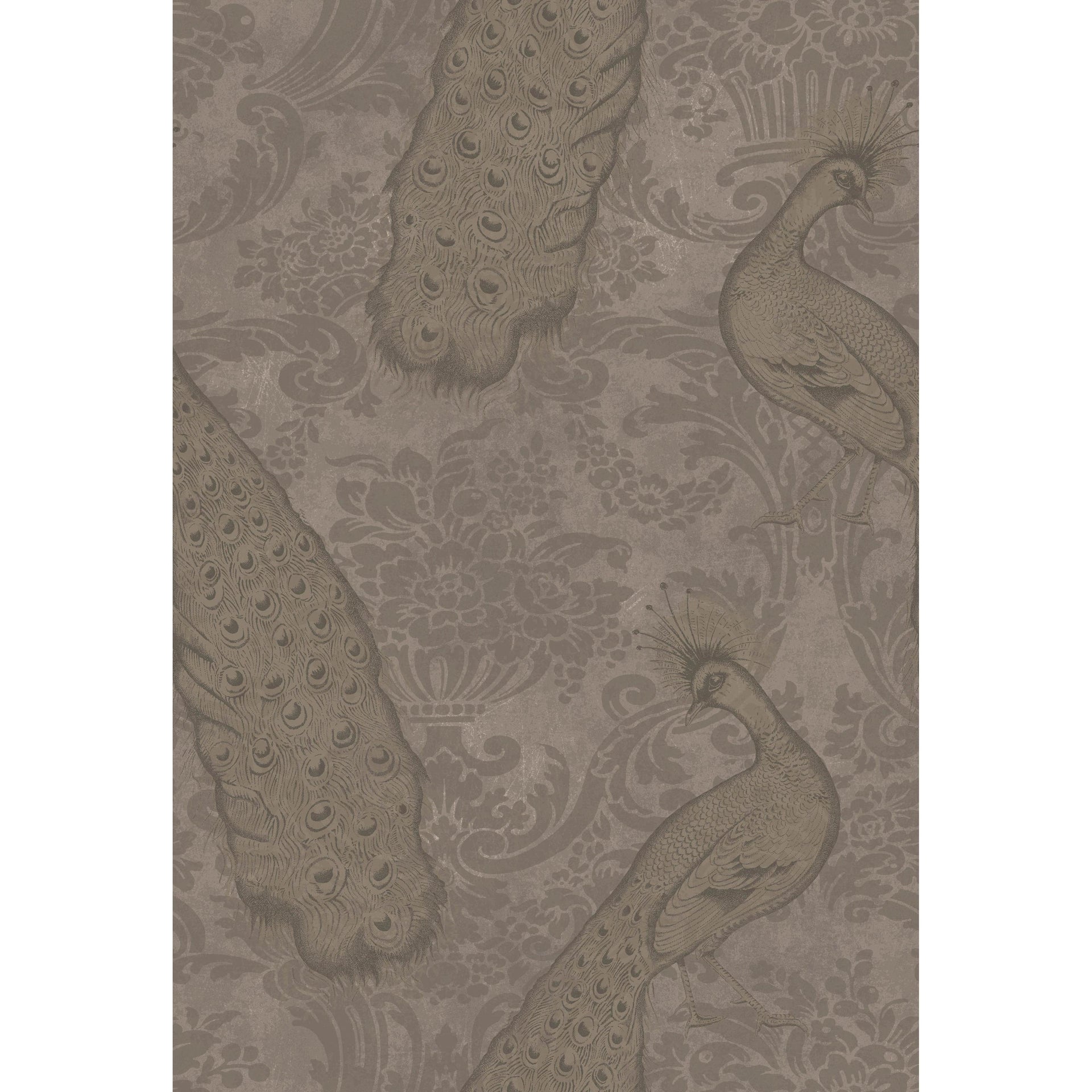 Cole & Son Byron Silver Wallpaper