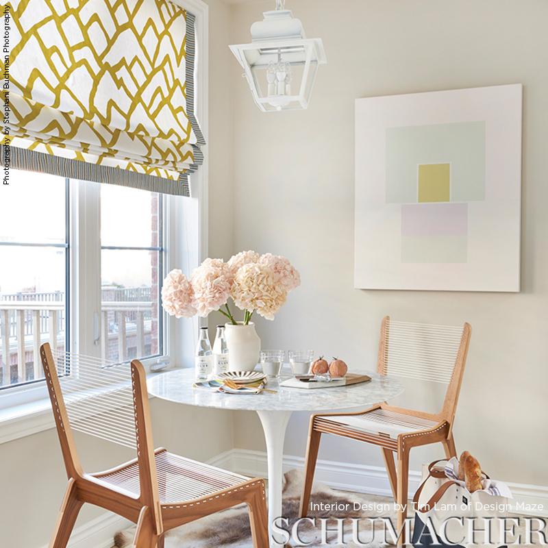 Schumacher Zimba Soft Chartreuse Fabric