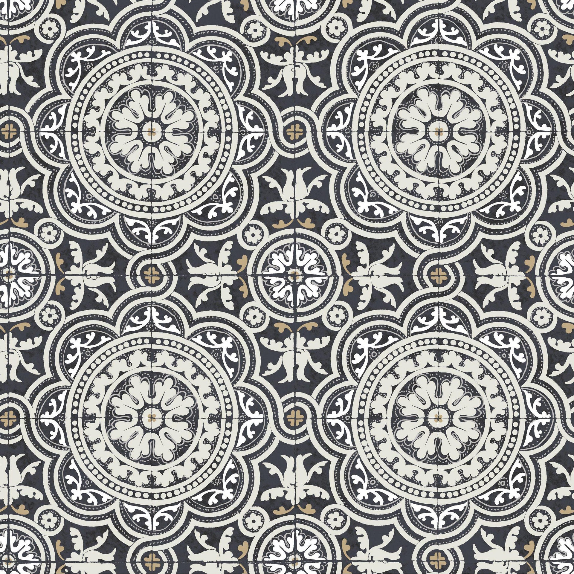 Cole & Son Piccadilly Black And White Wallpaper