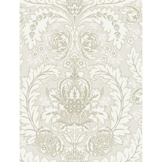 Cole & Son COLERIDGE WHITE AND IVORY Wallpaper