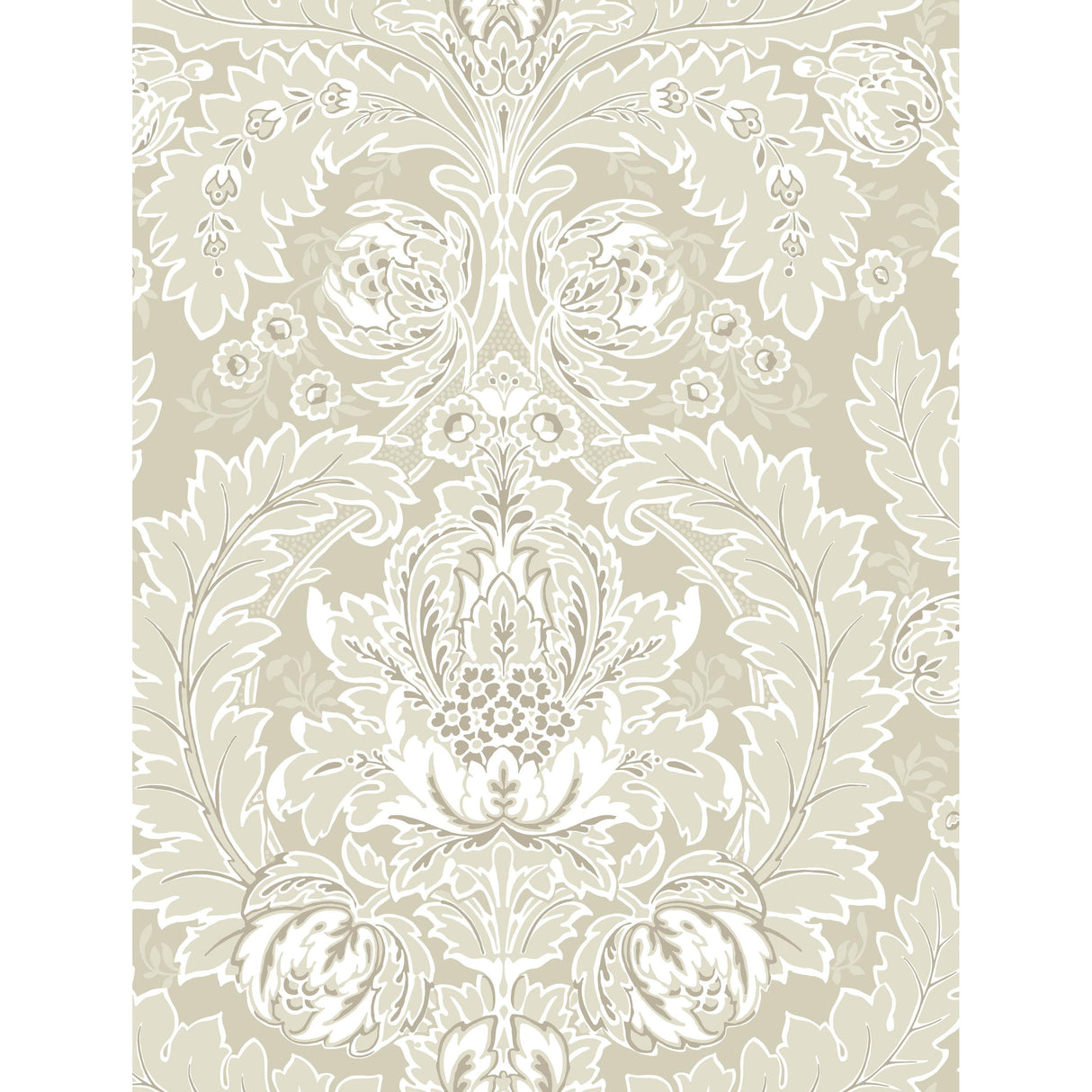 Cole & Son COLERIDGE LINEN AND WHITE Wallpaper