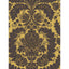 Cole & Son COLERIDGE YELLOW GOLD AND BLACK Wallpaper