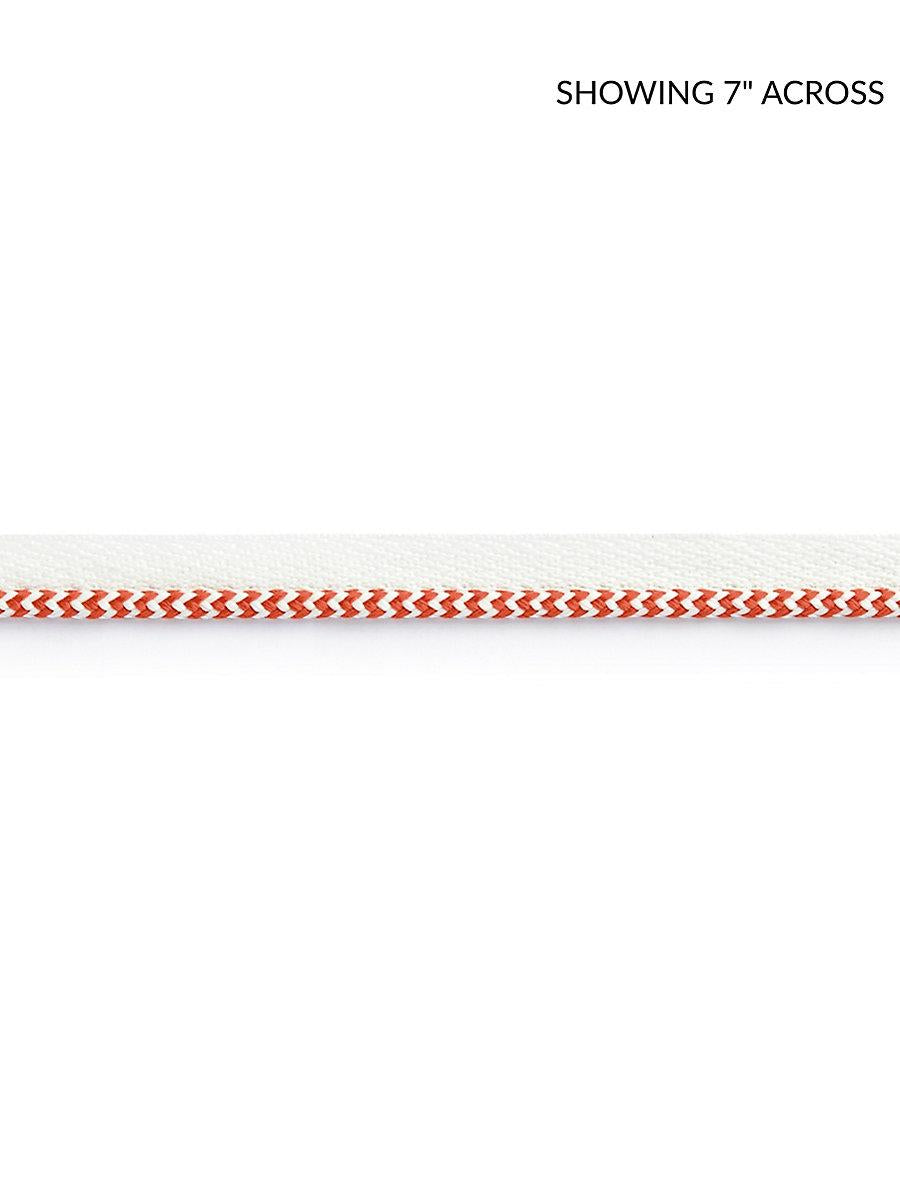 Scalamandre Zig Zag Cord Coral Trim