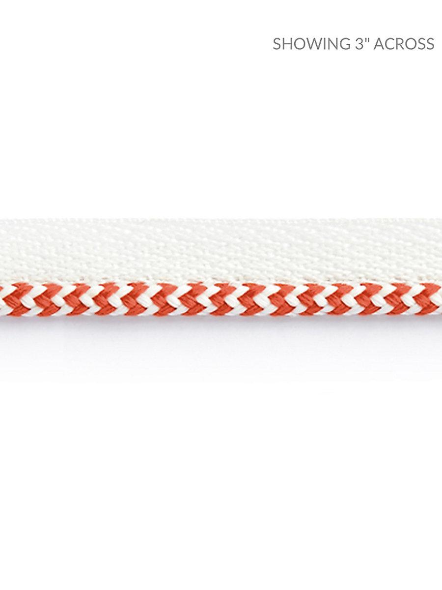 Scalamandre Zig Zag Cord Coral Trim