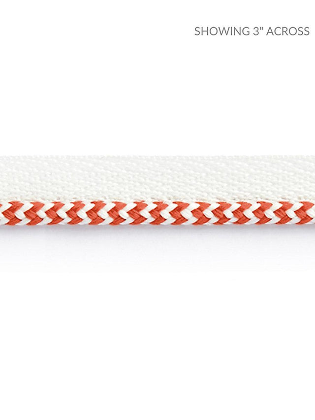 Scalamandre Zig Zag Cord Coral Trim