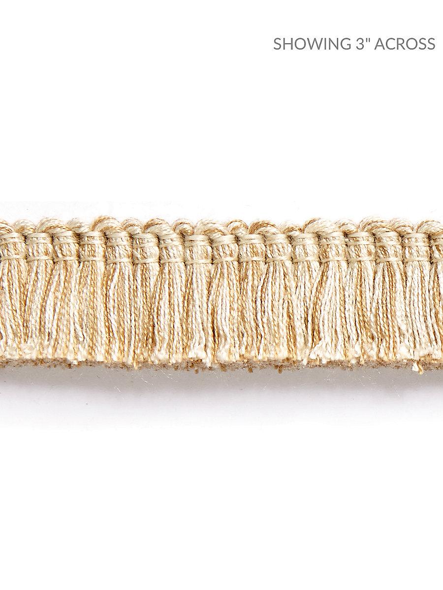 Scalamandre Gardiner Brush Fringe Camel Trim