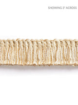 Scalamandre Gardiner Brush Fringe Camel Trim