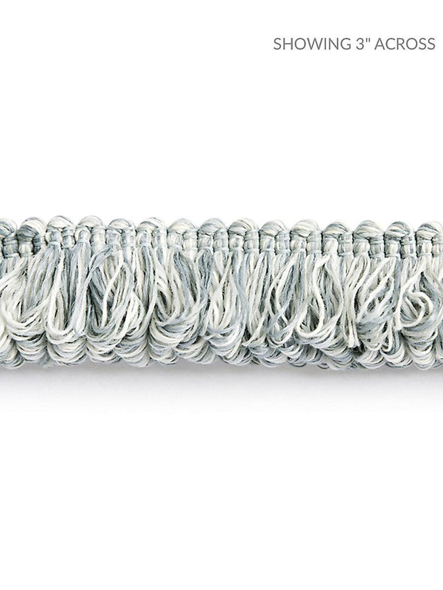 Scalamandre Maui Loop Fringe Sky Trim