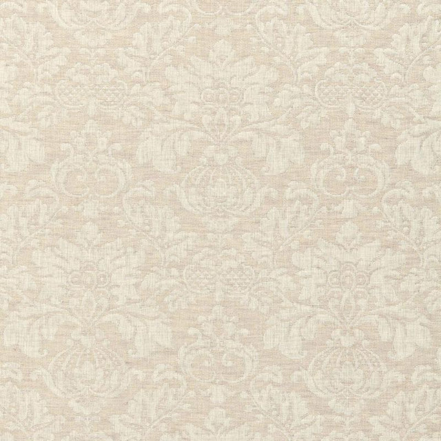 Schumacher Montisi Linen Damask Flax Fabric