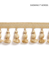 Scalamandre Halsey Onion Fringe Camel Trim