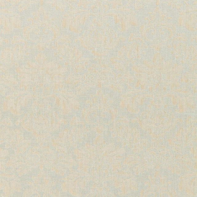 Schumacher Montisi Linen Damask Moonstone Fabric
