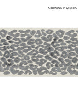 Scalamandre Leopard Velvet Tape Smoke Trim