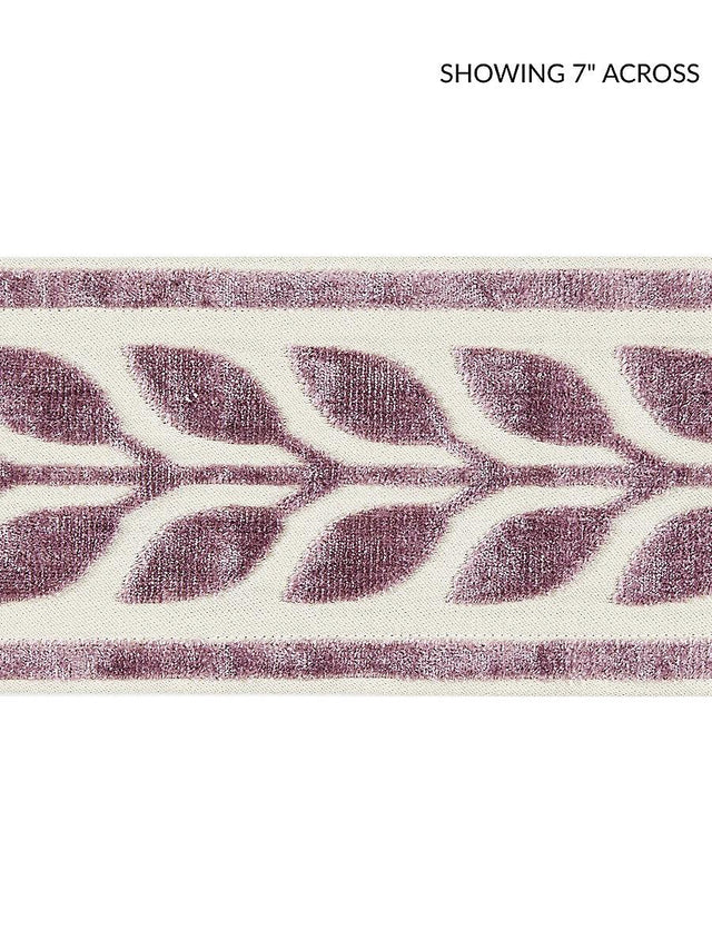 Scalamandre Vigne Velvet Tape Amethyst Trim