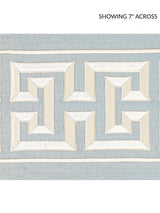 Scalamandre Imperial Embroidered Tape Sky Trim