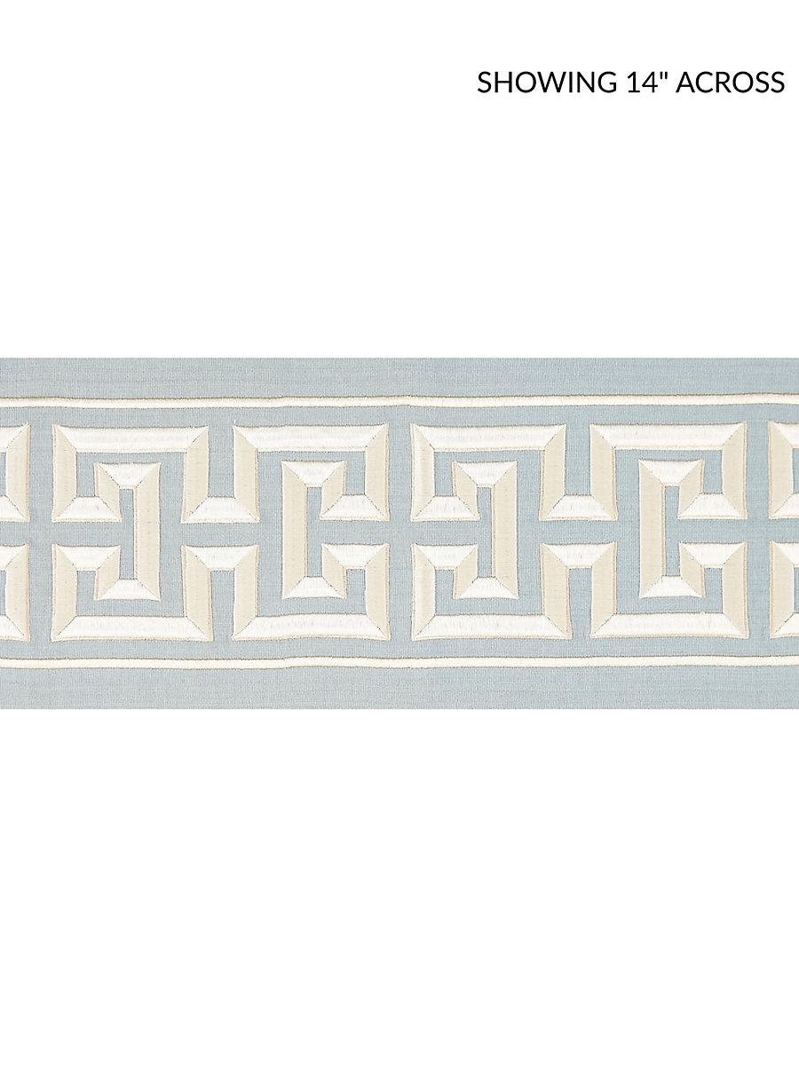 Scalamandre Imperial Embroidered Tape Sky Trim