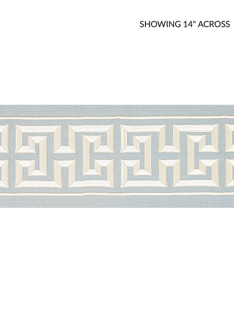 Scalamandre Imperial Embroidered Tape Sky Trim