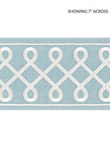 Scalamandre Soutache Embroidered Tape Sky Trim