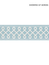 Scalamandre Soutache Embroidered Tape Sky Trim