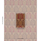 Schumacher New Castle Paisley Cranberry Fabric