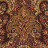 Schumacher New Castle Paisley Cranberry Fabric