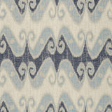 Schumacher Tali Weave Indigo Fabric