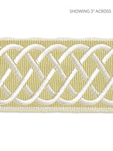 Scalamandre Helix Embroidered Tape Lettuce Trim