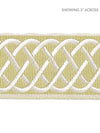 Scalamandre Helix Embroidered Tape Lettuce Trim