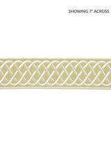 Scalamandre Helix Embroidered Tape Lettuce Trim