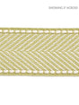 Scalamandre Montauk Herringbone Tape Lettuce Trim