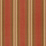 Schumacher Hamel Stripe Brick Fabric