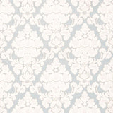 Schumacher Montalcino Appliqu Damask Robin'S Egg Fabric