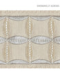 Scalamandre Fiori Embroidered Tape Flax Trim