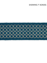 Scalamandre Seville Embroidered Tape Peacock Trim