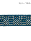 Scalamandre Seville Embroidered Tape Peacock Trim