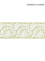 Scalamandre Coventry Embroidered Tape Celery Trim