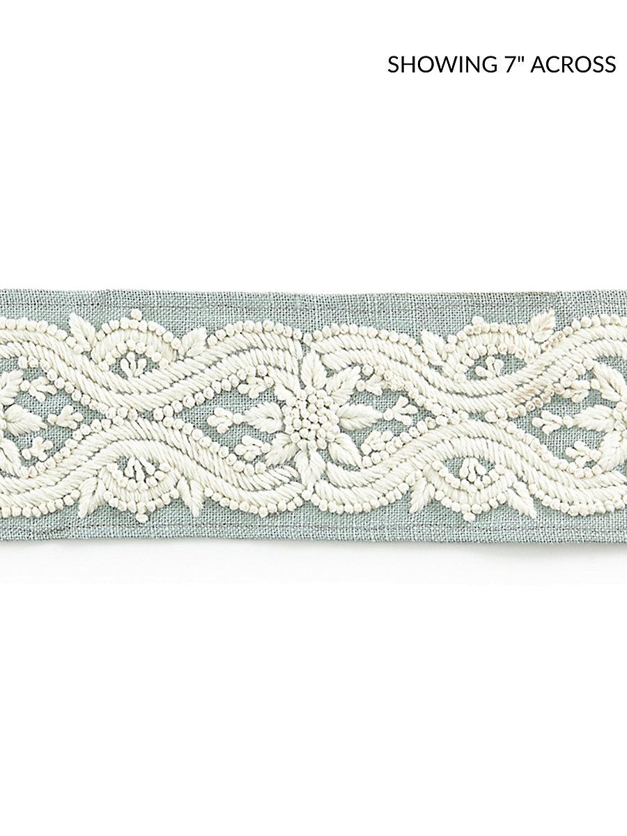 Scalamandre Linnea Embroidered Tape Skylight Trim